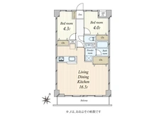 【東京都/世田谷区深沢】グランパーク深沢 間取り図