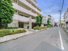 【東京都/世田谷区上野毛】パークホームズ上野毛アートリエ 前面道路