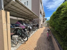 【東京都/世田谷区等々力】ヒルズ自由が丘クレアリベール 駐輪場