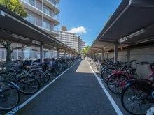 【東京都/足立区扇】扇サンハイツ 駐輪場