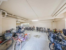 【東京都/世田谷区等々力】等々力ビューハイツ 駐輪場