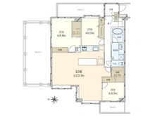 【東京都/中野区上鷺宮】ライフヴィラ上鷺宮 間取り図