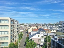【東京都/世田谷区等々力】シティハウス自由が丘レジデンス 眺望：洋室から（北側）