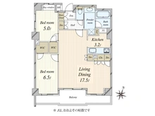 【東京都/世田谷区野毛】ジェイパークリバージュ二子玉川 間取り図