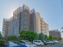 【東京都/大田区石川町】東急ドエル・アルス石川台B棟 外観：大規模修繕中