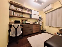 【東京都/世田谷区千歳台】パークハウスフォレストリエ 洋室：オーダー家具備え付け