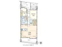 【東京都/世田谷区千歳台】パークハウスフォレストリエ 間取り図