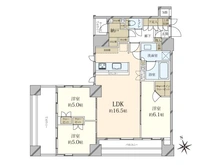 【東京都/中央区湊】アスコットパーク東京八丁堀 間取り図