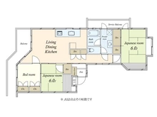 【東京都/目黒区平町】ラミアール都立大 間取り図