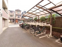 【神奈川県/川崎市中原区下新城】クレッセント武蔵新城III 駐輪場