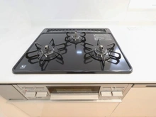 【神奈川県/川崎市多摩区枡形】クリオ向ヶ丘遊園壱番館 キッチン：三口コンロ