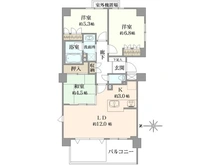 【神奈川県/川崎市麻生区上麻生】ヴェレーナ新百合ヶ丘 間取り図