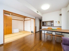 【神奈川県/川崎市高津区二子】クレッセント二子多摩川 リビング・ダイニング