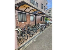 【神奈川県/川崎市高津区二子】クレッセント二子多摩川 駐輪場