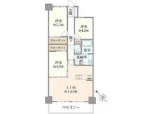 【神奈川県/横浜市西区みなとみらい】みなとみらいミッドスクエア　ザ・タワーレジデンス 間取り図