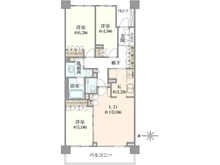 【東京都/世田谷区千歳台】パークハウス世田谷千歳台コンフォート 間取り図