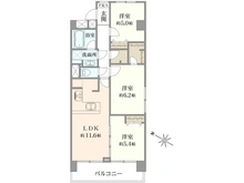 【東京都/中央区月島】グリーンコーポ月島 間取り図