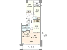 【神奈川県/川崎市麻生区上麻生】新百合ヶ丘レガートプレイス 間取り図