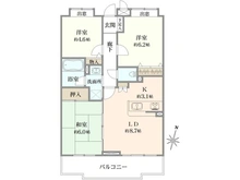 【神奈川県/川崎市多摩区生田】ライオンズビュー生田の杜 間取り図