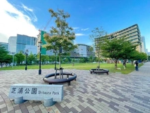 【東京都/港区芝浦】GLOBAL FRONT TOWER　グローバルフロントタワー 芝浦公園（現地より約330m）：