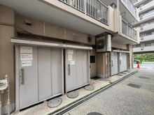 【東京都/中央区月島】グリーンコーポ月島 ゴミ置き場：24時間ゴミ出し可能