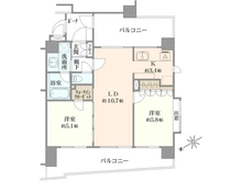 【神奈川県/川崎市多摩区登戸】ドメスセレーナ向ヶ丘遊園 間取り図