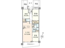 【神奈川県/川崎市多摩区生田】クレストフォルム生田グランヒルズ 間取り図