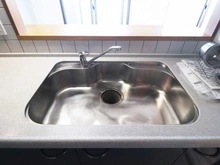 【神奈川県/川崎市多摩区宿河原】プランヴェール向ヶ丘東 キッチン：シンク