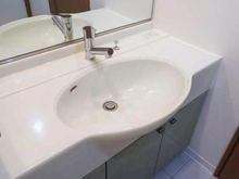 【神奈川県/川崎市多摩区宿河原】プランヴェール向ヶ丘東 洗面室：洗面ボール