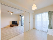 【神奈川県/川崎市多摩区生田】クレストフォルム生田グランヒルズ 洋室：奥：LDK