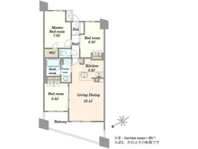 【神奈川県/川崎市麻生区上麻生】プレミスト上麻生 間取り図