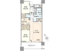 【神奈川県/横浜市港北区箕輪町】プラウドシティ日吉レジデンスII 間取り図
