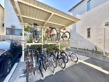 【神奈川県/横浜市港北区綱島東】ファインスクエア横浜綱島 駐輪場