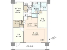 【神奈川県/横浜市港北区綱島東】ファインスクェア横浜綱島 間取り図
