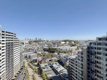 【神奈川県/横浜市港北区箕輪町】プラウドシティ日吉レジデンスI 眺望：共用廊下から
