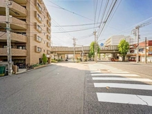 【神奈川県/川崎市中原区木月】ダイアパレス元住吉 前面道路