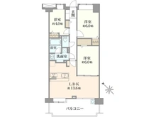 【神奈川県/川崎市麻生区上麻生】クレアガーデン麻生台 間取り図