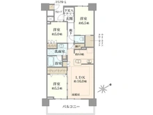 【神奈川県/横浜市港北区箕輪町】プラウドシティ日吉レジデンスII 間取り図