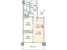 【神奈川県/横浜市港北区新横浜】新横浜ヴォアール 間取り図