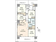 【神奈川県/横浜市港北区箕輪町】プラウドシティ日吉レジデンスII 間取り図