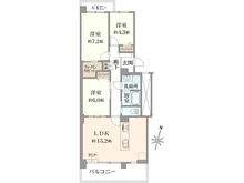 【神奈川県/横浜市港北区大豆戸町】大倉山ハイム参号棟 間取り図