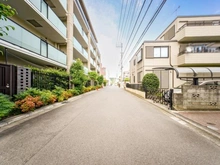 【神奈川県/横浜市港北区大倉山】プラウド大倉山ディアージュ 前面道路