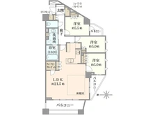 【神奈川県/横浜市港北区菊名】サンクタス菊名リネアストリシア 間取り図