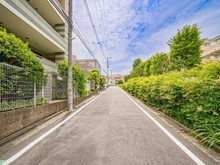 【神奈川県/横浜市都筑区牛久保東】ミオカステーロ港北II 前面道路