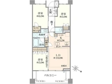 【神奈川県/横浜市港北区日吉】ジェイグランディア日吉 間取り図