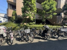 【神奈川県/川崎市中原区木月】ダイアパレス元住吉 駐輪場