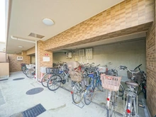 【神奈川県/川崎市中原区木月】ダイアパレス元住吉 駐輪場