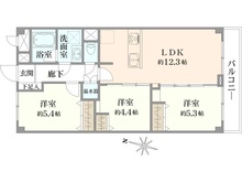 【神奈川県/横浜市港北区新羽町】シャンボール大倉山 間取り図