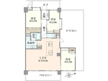 【神奈川県/川崎市中原区下小田中】アルファコート武蔵中原 間取り図