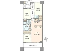 【神奈川県/横浜市港北区箕輪町】プラウドシティ日吉レジデンスI 間取り図